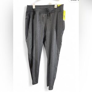 Men's Gray Pants ankle zipper